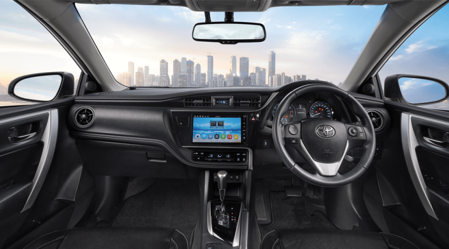 Toyota Corolla Altis interior 2024
