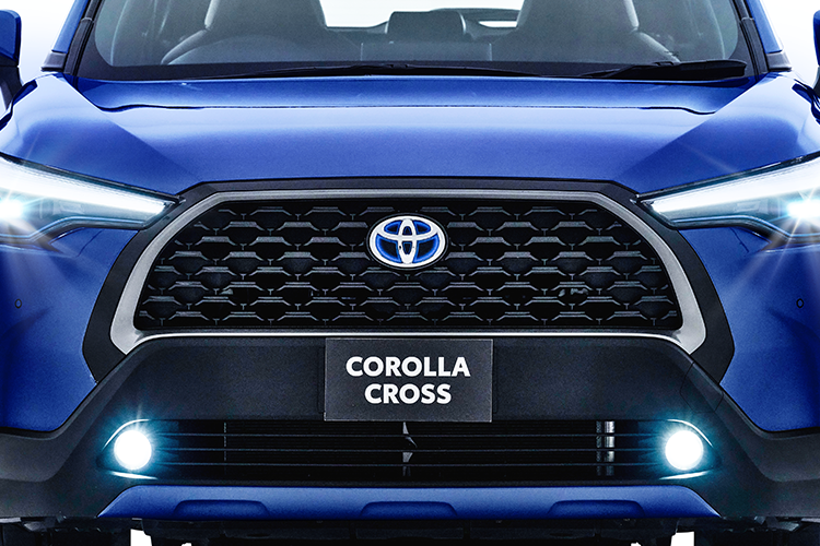 toyota cross 2024 front grill