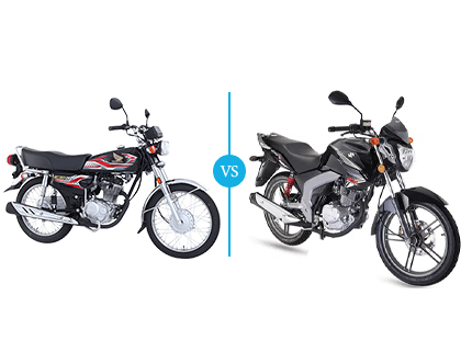 Comparison of Suzuki GSX 150 vs. Honda CG 125