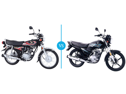 Honda CG125 vs Yamaha YB125Z comparison