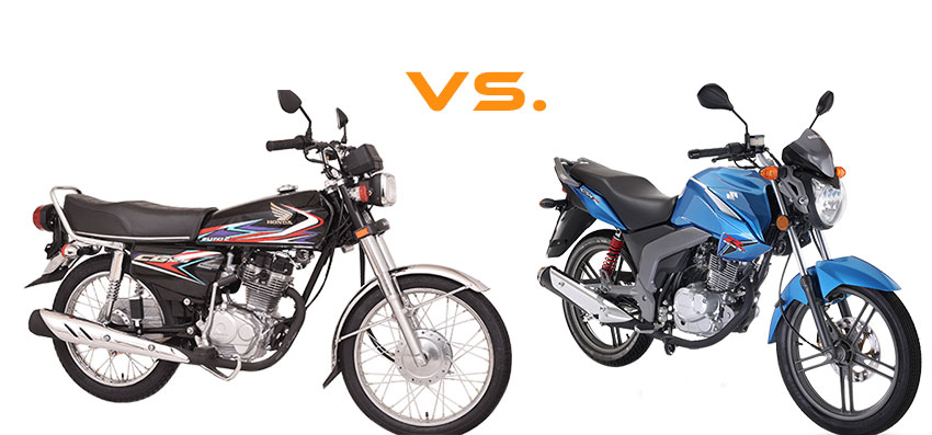 Honda CG125 vs Suzuki GSX 125: A Comparison